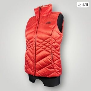 The North Face Women's Vibrant Red Quilted Vest